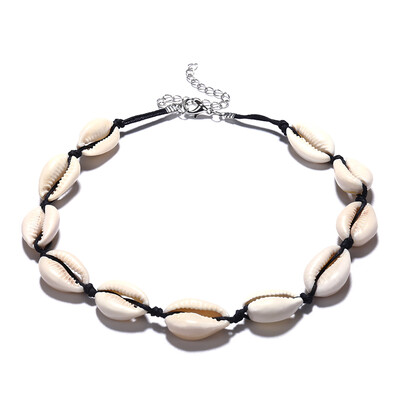 

Natural Necklace Bracelet Women Girls Beach Chain Necklace Handmade Pendants