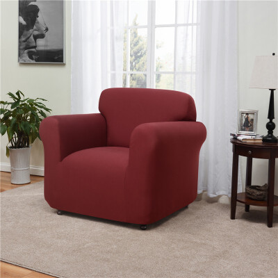 

SUPIN Jersey knit Chair slipcover Polyester&Spandex 1 Seater Cushion Couch CoverSlipcovers Furniture Protectors 7700