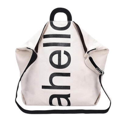 

Letter Print Shoulder Handbags Large Totes Women Canvas Crossbody Bags