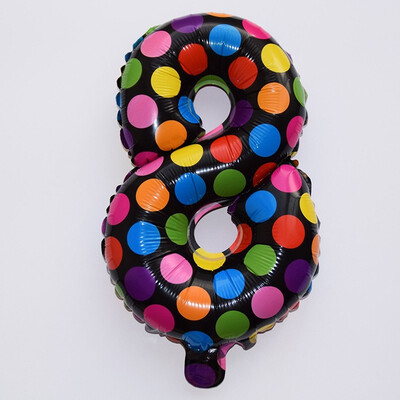 

FUNNYBUNNY 1 PC Folienballon Zahlen Birthday Luftballon Nummer Zahl number Helium Geburt balloon