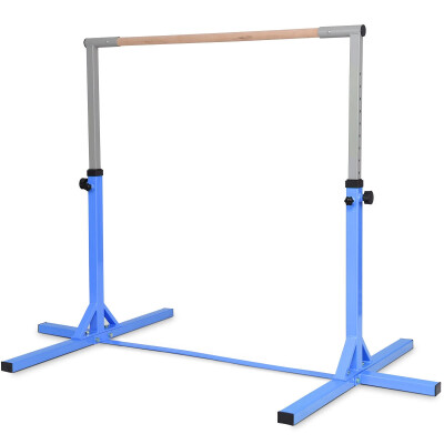 

Adjustable Gymnastics Bar Horizontal Bar for Kids-Blue