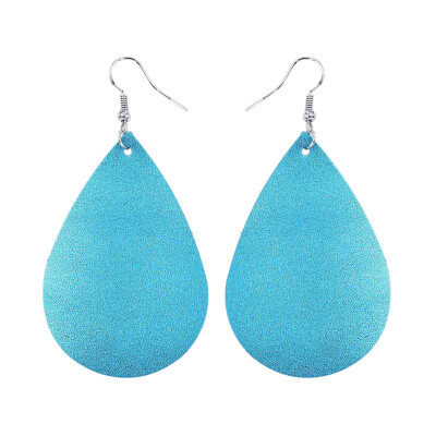 

1 Pair Women Water Drop Teardrop Hanging Dangle Pierced Earrings Jewelry Gift