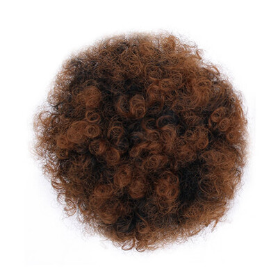 

〖Follure〗Fashion Pretty Woman Girl Ponytail Holder Hairpiece Afro Puff Wig Hair Ring Bun