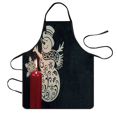 

Tailored Christmas Decoration Waterproof Apron Kitchen Aprons Dinner Party Apron