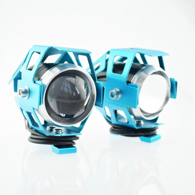 

2Pcs Motorcycle headlamp U5 LED auxiliary Lamp Headlight Offroad DRL 125w 12v Spotlight Driving Light Motorbike Fog Lights