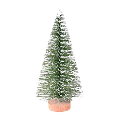 

Toponeto Christmas Tree Mini Pine Tree With Wood Base DIY Home Table Top Decor