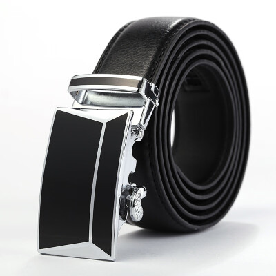 

Fashion BRAND balck Belt Men Top sale Luxury 2019 Automatic Buckle Metal brown Male belt Genuine Leather Belts Men