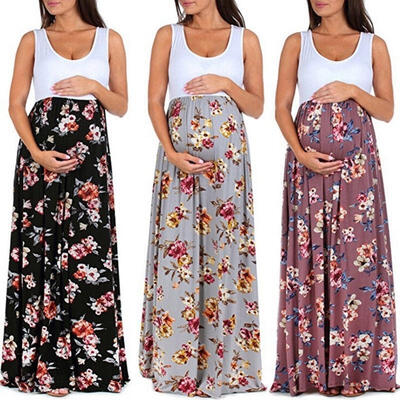 

Sexy Maternity Dress Women Pregnant Photography Props Dresses Sleeveless Dress