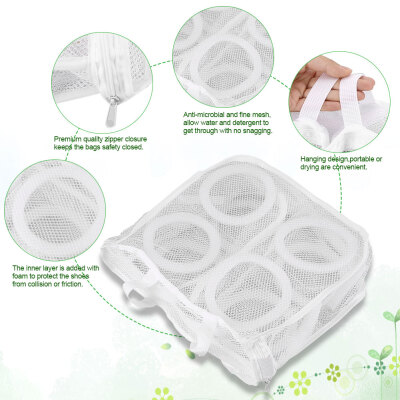 

Nylon Mesh Washing Drying Bag Shoes Underwear Bra Laundry Travel Storage OrganizerMesh Washing Bag Laundry Mesh Bag