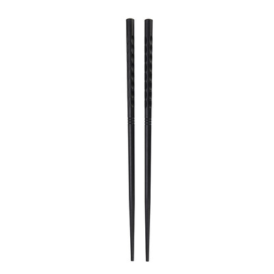 

Gobestart 1 Pair Japanese Chopsticks Alloy Non-Slip Sushi Chop Sticks Set Chinese Gift
