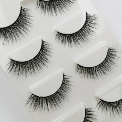 

3D Mink False Eyelashes Beauty Makeup Thick Voluminous Messy Fake Eye Lashes Extension Tools Eye Cosmetic