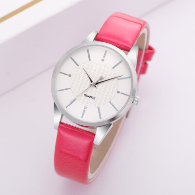 

Womens Fashion Leather Strap Quartz Watch clock relogio feminino mujer Hot Sale Casual Luxury Simple Ladies WristWatches F