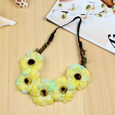 

〖Follure〗Beautiful Flower Headbands For Girls Bohemian Style Garland Floral Garland