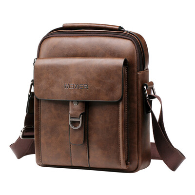 

Tailored Mens Gentleman Fashion Simple Leisure Single Shoulder Messenger Bags