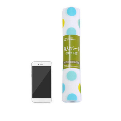 

Non-Adhesive Shelf Paper Beautiful Dot Pattern Drawer Storage Liner for Drawer Table Kitchen Cabinets Pantry 5 Rolls One Set 12
