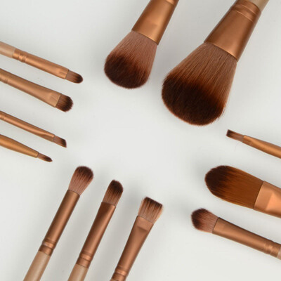 

Toponeto Pro Makeup 12pcs Brushes Set Powder Foundation Eyeshadow Eyeliner Lip Brush Tool