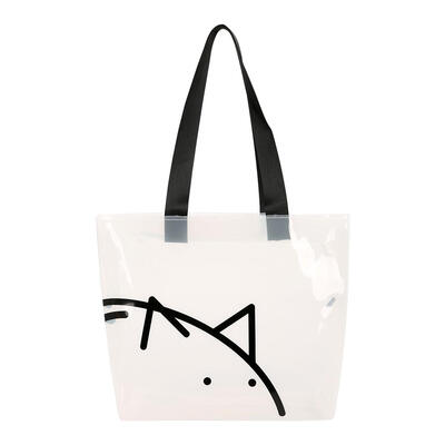 

Women Shoulder Messenger Bag Transparent PVC Clutch Casual Zip Jelly Bags