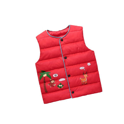 

Kids Baby Girl Boys Winter Padded Vest Coat Toddlers Outerwear Jacket Waistcoat