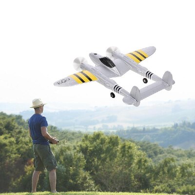 

FX-816 P38 Airplane 24GHz 2CH RC Airplane Aircraft Outdoor Flight Toys for Kids Boys