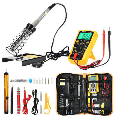 

FSK - 166 Soldering Iron Kit with Adjustable Temperature Welding Tool