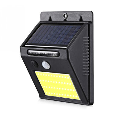 

New 48 COB LEDs Solar Power Light Human Infrared PIR Motion Sensor Wall Lamp Outdoor Security Night Light Waterproof IP65 Lamp