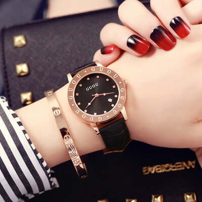 

Belt womens watch trend big dial ladies quartz watch student waterproof womens watch