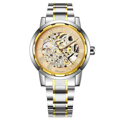 

Retro Skeleton Mechanical Watch Men Automatic Watches Sport Luxury Top Brand Watch Relogio Masculino Male Clock