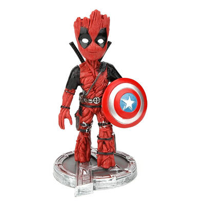 

Cute Baby Action Figures Flowerpot Model Toy Pen Pot Holder Box Ornaments