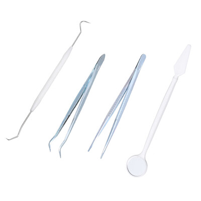 

Dental Tool Oral Care Stainless Steel Instrument Dentist Equipment For Mouth Healthy Teeth Cleaning Inspection Mirror Handle Instr