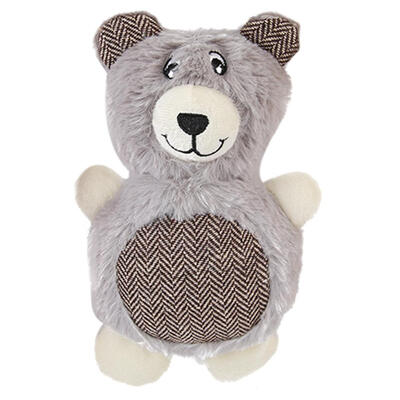 

Cartoon Bear Shaped Plush Squeak Toy Pet Dog Chew Bite Molar Squeaky Toys