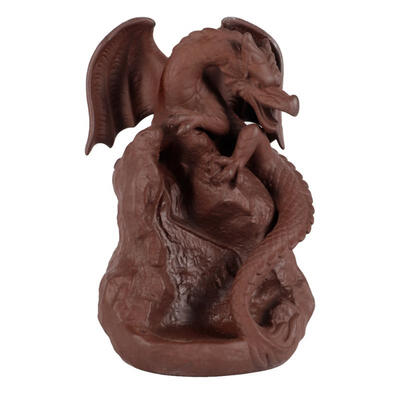 

Greensen Incense Burner Smoke Backflow Ceramic Censer Cone Holder for Home Decoration Gift