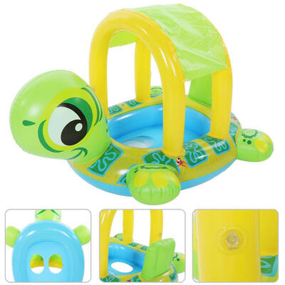 

Greensen Baby Inflatable Swim Floats Ride Cartoon Animal Safe Toys Accessories