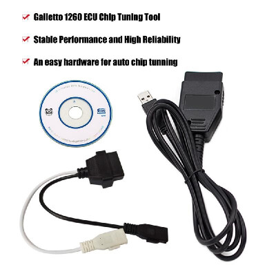 

Car Diagnostic Cable Galletto 1260 ECU Chip Tuning Tool EOBDOBD2OBDII Car Diagnostic Cable Interface