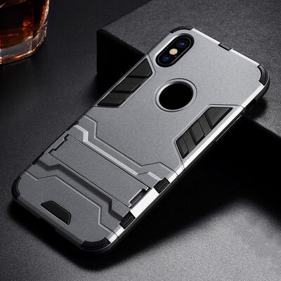 

Shockproof Silicone Phone Case For iphone X 8 7 Plus Luxury Protective Hard Cases