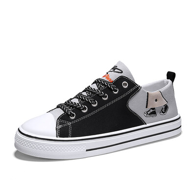 

2019 new Korean version of the trend of mens shoes wild breathable sports casual canvas shoes mens shoes summer tide shoes