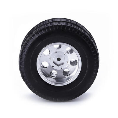 

RC Car Toys Aluminum FrontRear Truck Double Wheels Tire for 114 Tamiya
