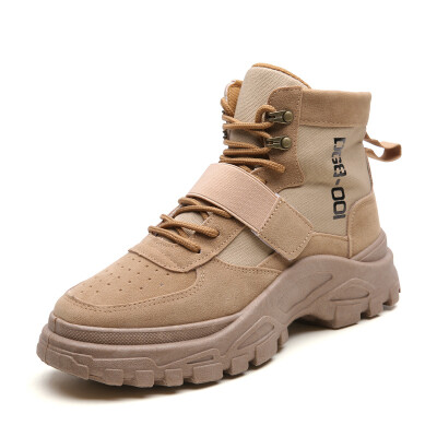 

Autumn&winter fashion mens sports high-top shoes thick-soled boots mens sports shoes shoes men