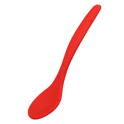 

Anti-fall Flexible Soft Silicone Feeding Spoon Rice Spoons Safety Tableware