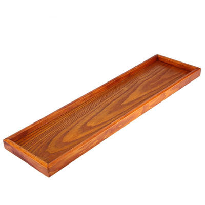 

Greensen Wooden Serving Tray Plate for Tea Set Fruits Candies Food Home Decoration