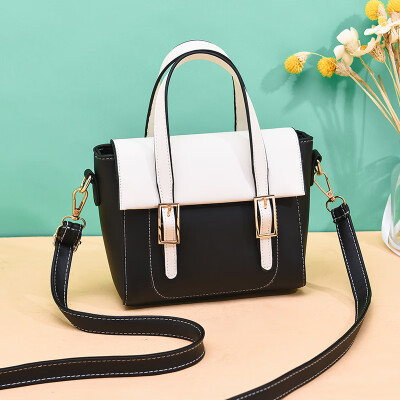 

Contrast style Korean version of the female bag fresh shoulder slung small bag 2019 new fashion handbag