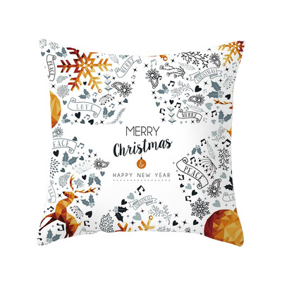 

Tailored Merry Christmas Super Soft Square Throw Pillow Pillow Cover 45x45cm Home Decor