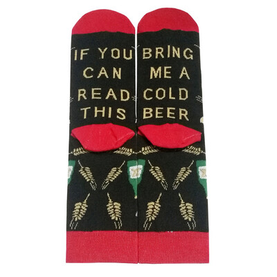 

Personalised Socks Letter Printed Socks If You Can Read This Bring Me A Coffee Beer Food Socks Funy Socks Unisex Socks