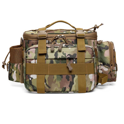 

Fishing Waist Bag Bum Bag Fanny Pack Camping Camouflage Waterproof Pockets