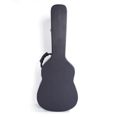 

Glarry 39" Microgroove Black Hard Shell Guitar Case with Silver Hardware & Lock