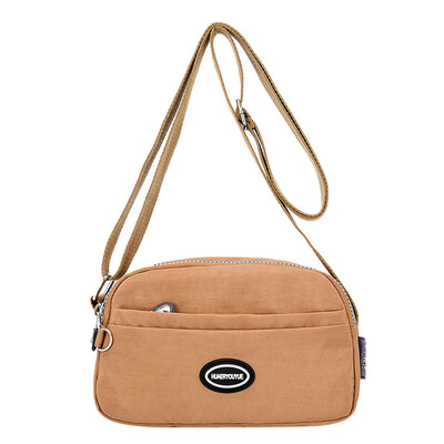 

Tailored Women Nylon Shoulder Bag Waterproof Elegant Daily Shopping Handbag
