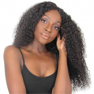 

YVONNE Brazilian Virgin Hair Curly 3 Bundles Human Hair Weaves Natural Color