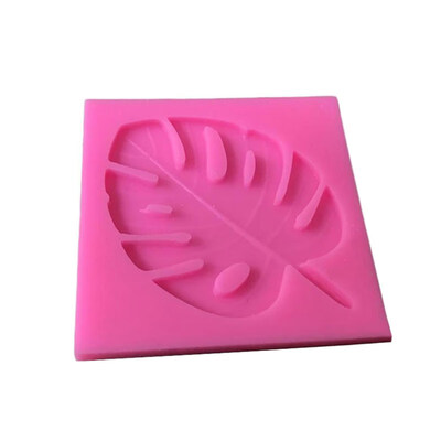 

Monstera Leaf Shape Silicone Mold Fondant Cake Decoration Mould Baking Tool