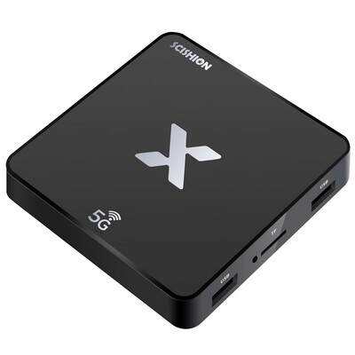 

SCISHION Model X TV Box Rockchip3229 Android 81 2GB RAM 16GB ROM 5G WiFi 100Mbps Support 4K H265
