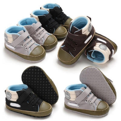 

Toddler Infant Cartoon Soft Crib Sole Baby Kid Girl Boy Prewalker Shoes