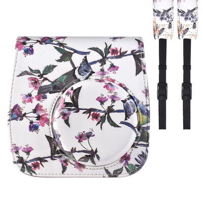 

PU Protective Instant Camera Case Bag Pouch Protector with Strap for Fujifilm Instax Mini 88s89